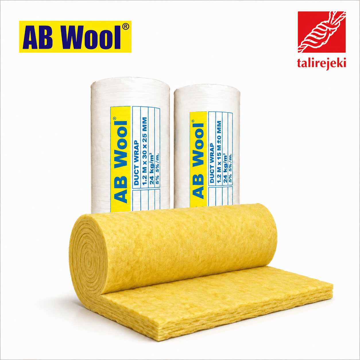 Glasswool Roll Tipe 24/25