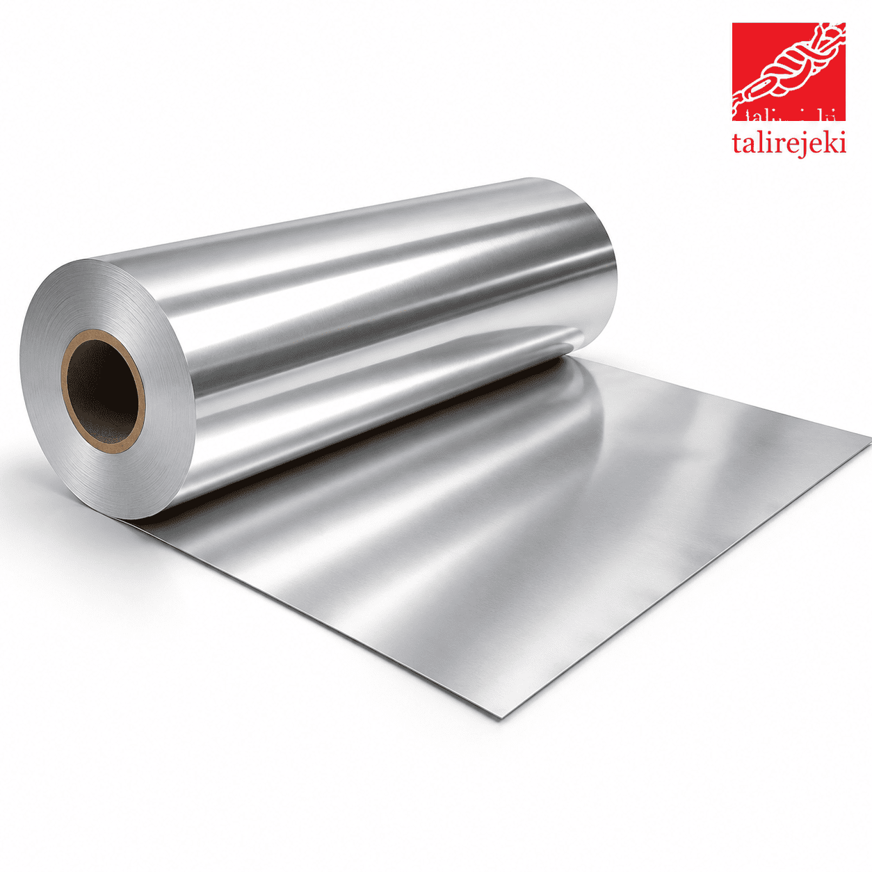 Aluminium Coil (Talang) Uk. 1 m x 50 m 