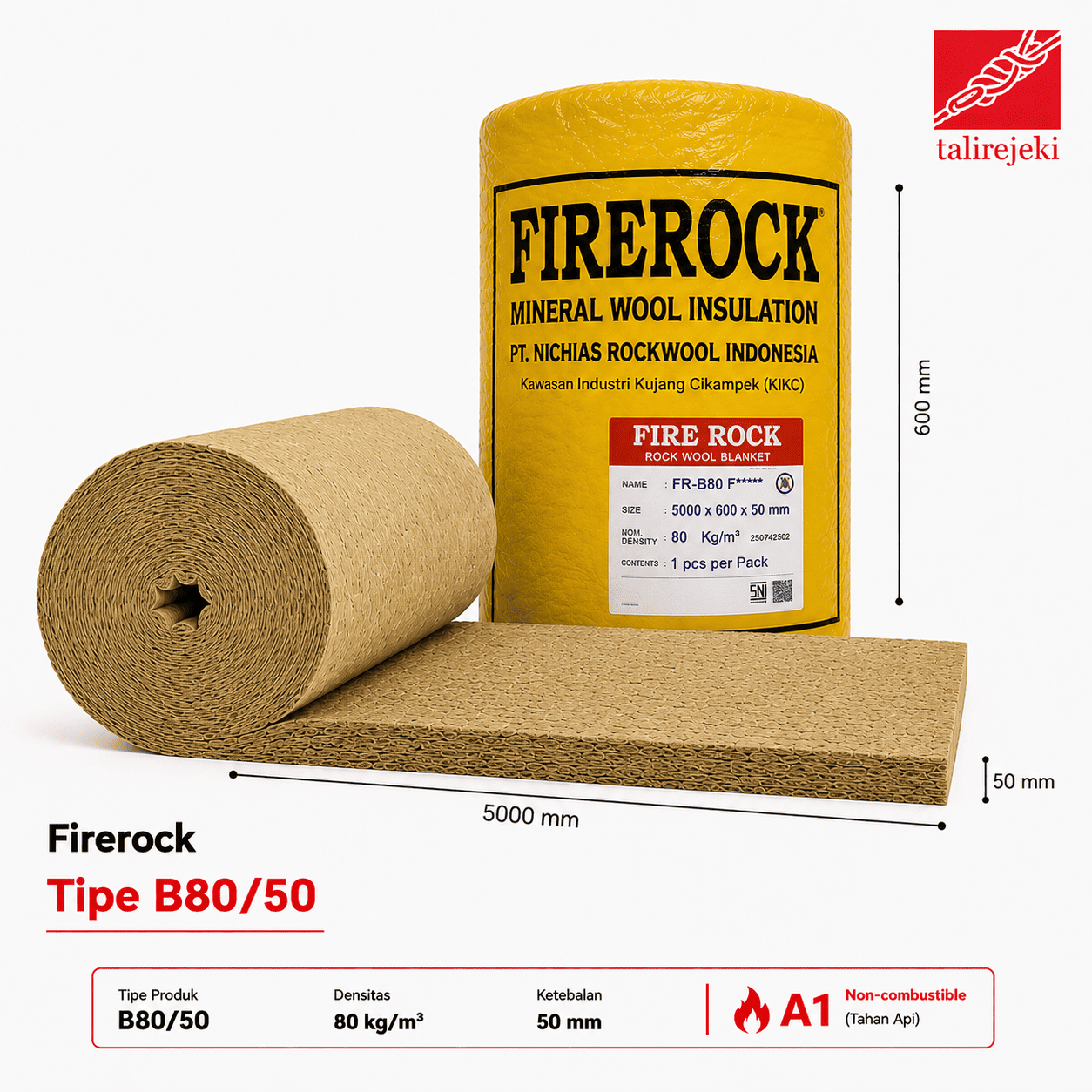 Firerock Tipe B80/50