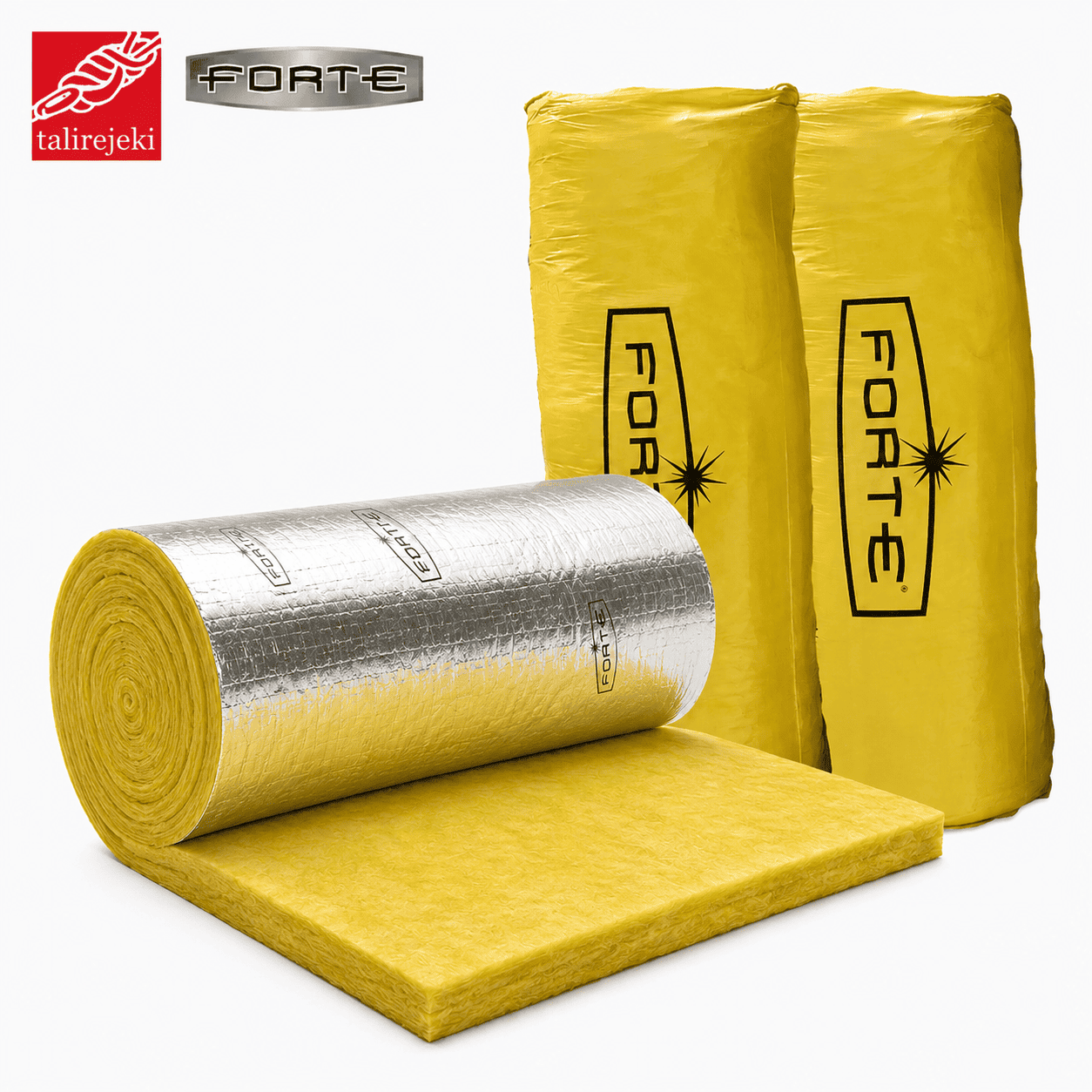 Glasswool With Foil 16/25