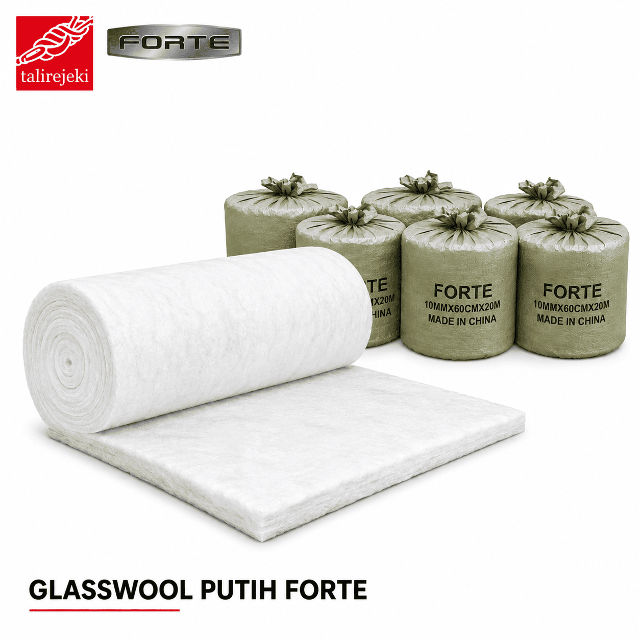 Glasswool Putih Forte