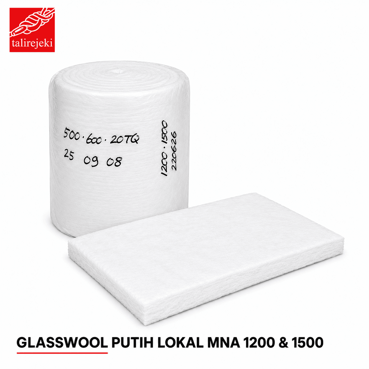 Glasswool Putih Lokal MNA 1200