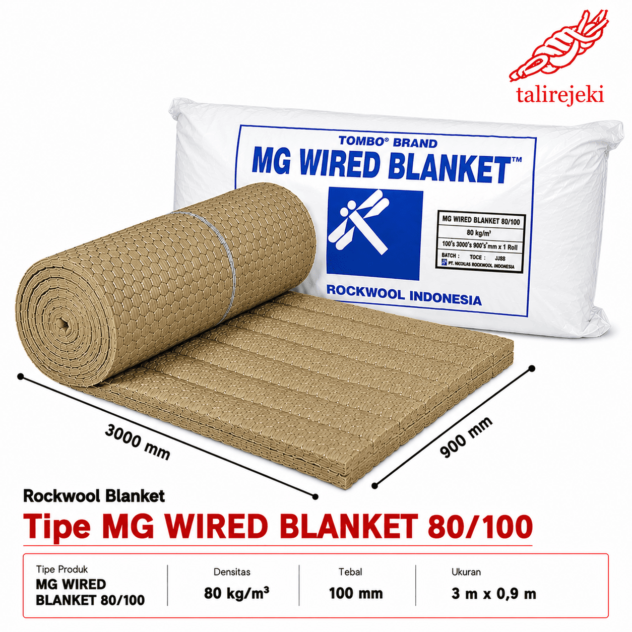 Tipe MG WIRED BLANKET 80/100