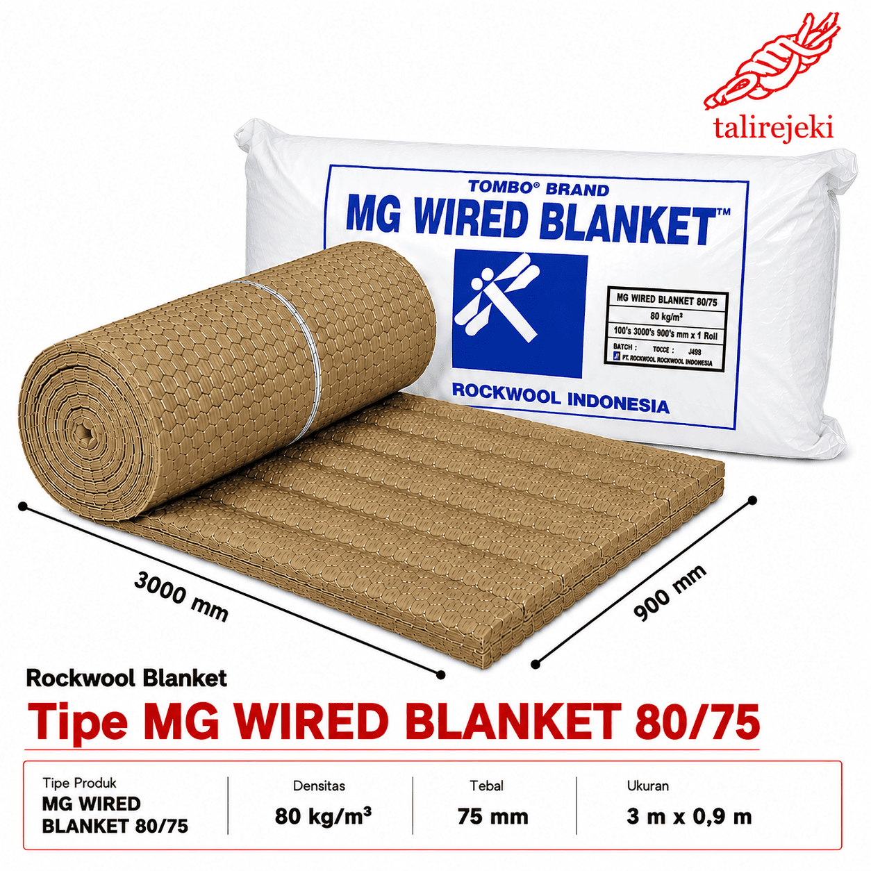 Tipe MG WIRED BLANKET 80/75