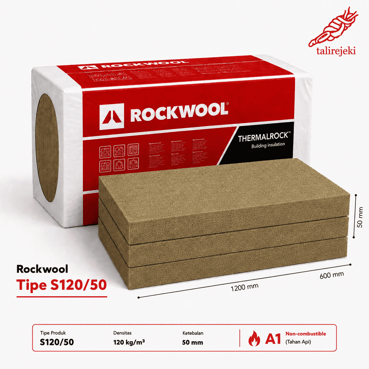 Rockwool Tipe S120/50