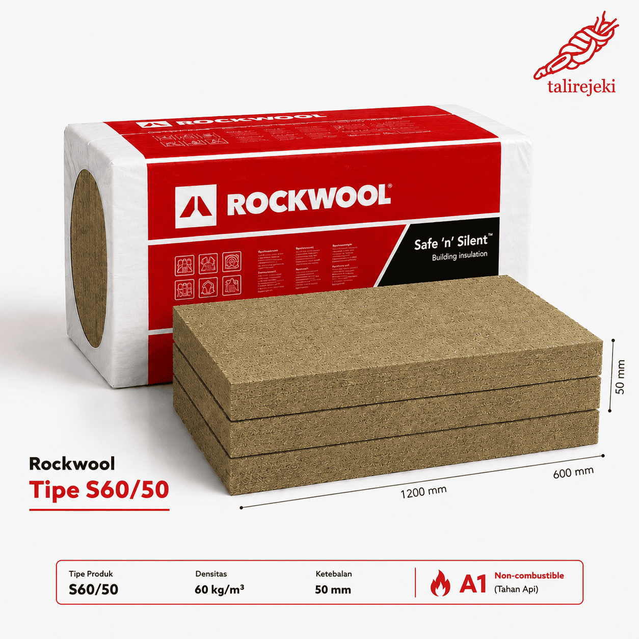 Rockwool Tipe S60/50