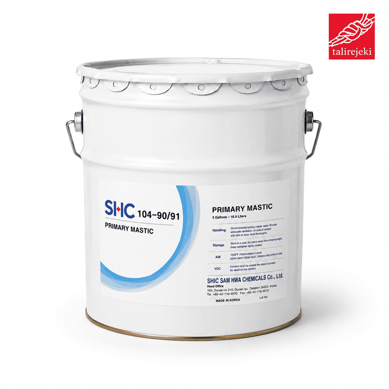 SHC 104-90/91
PRIMARY MASTIC