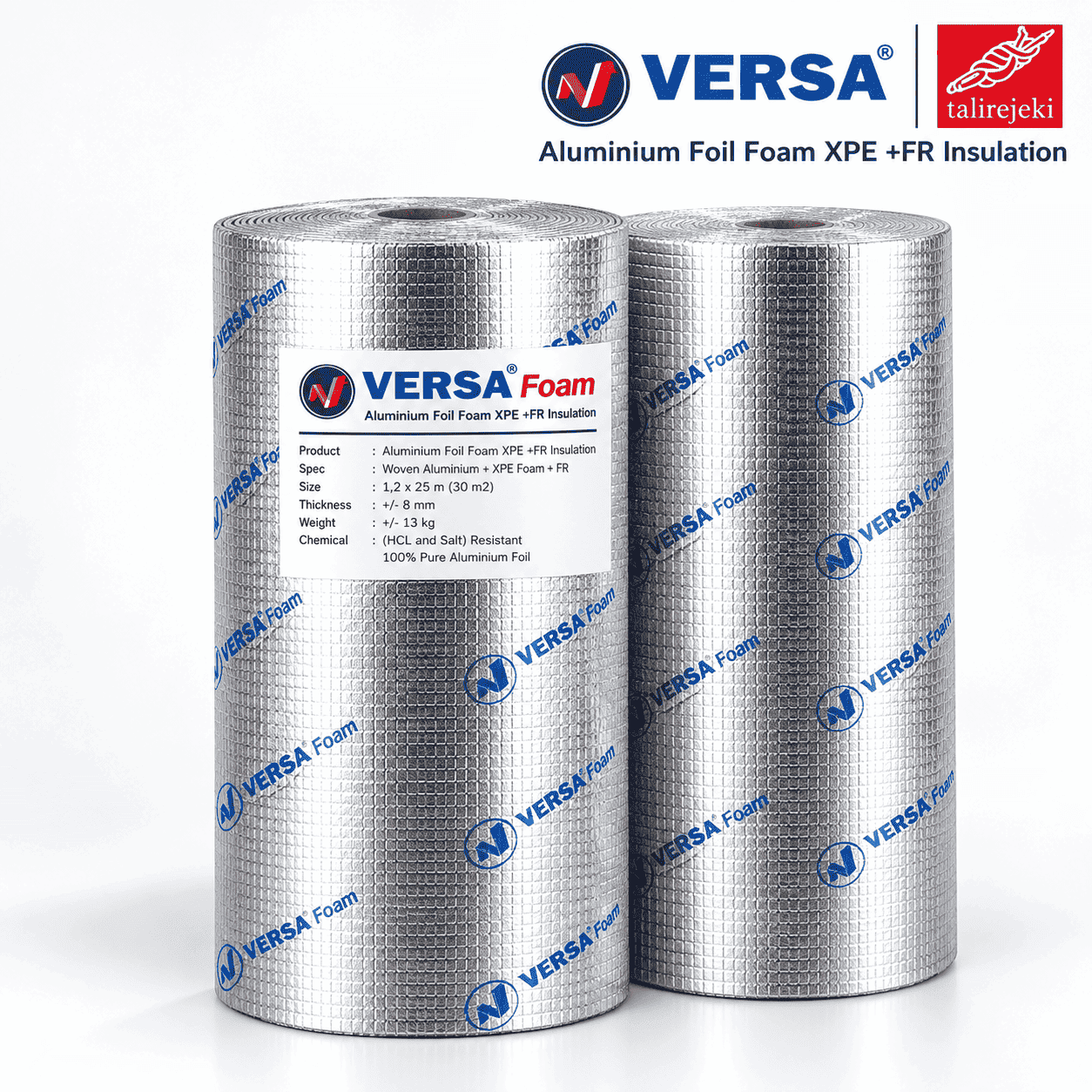 Versa Aluminium Foil Foam XPE +FR Insulation
